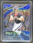 2023 Panini Select C.J. Stroud RC Blue Disco Prizm Rookie Club #/25 Texans