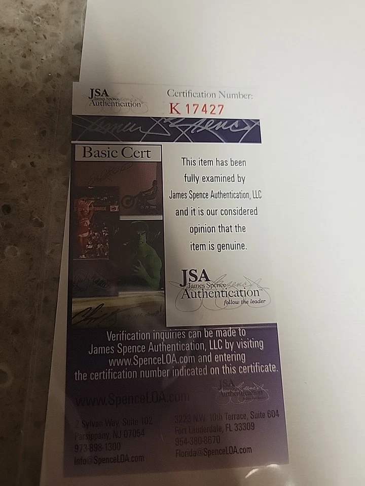 Foto 8x10 firmada/autografiada por Bernie Williams certificado de autenticidad JSA leyenda de los Yankees Foto 3 de 3