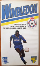 Wimbledon FC the Official 1990/91 Season Review (VHS) - rare