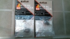 South Bend 3-Way River Rig with Hook, WRR-2, Lot of 2, FREE SHIPPING