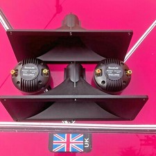 Tweeter a compressione corna 11""x4"" (coppia) 200watt max / flare misura 290 mm x 110 mm