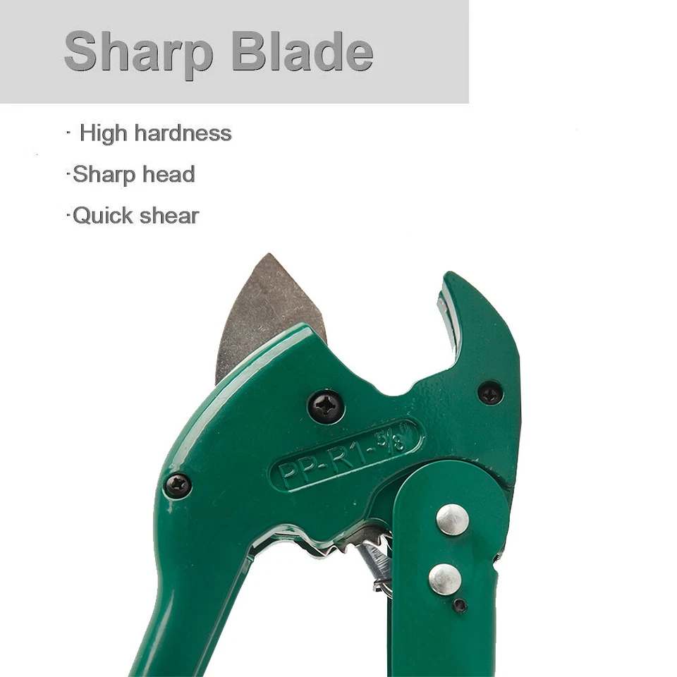 Heavy Duty PVC Pipe Tube Cutter Metal Handle 1-5/8''(42mm) Ratcheting Tool US - Image 3 of 4