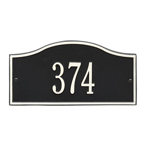 Rolling Hills Mini Personalized Address Plaque - Picture 7 of 11