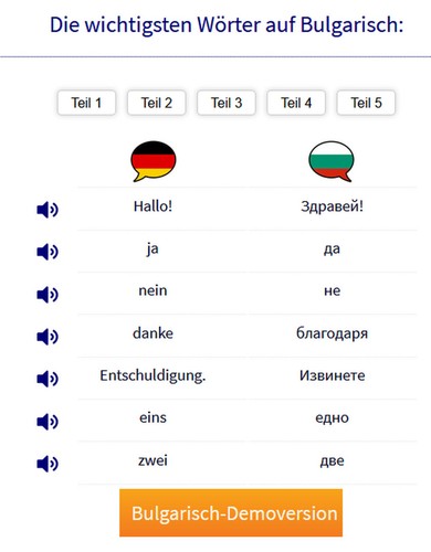 81 Sprachen von A bis Z Multimedia-Sprachkurs Demo vor Kauf der Vollversion - Bild 27 von 165