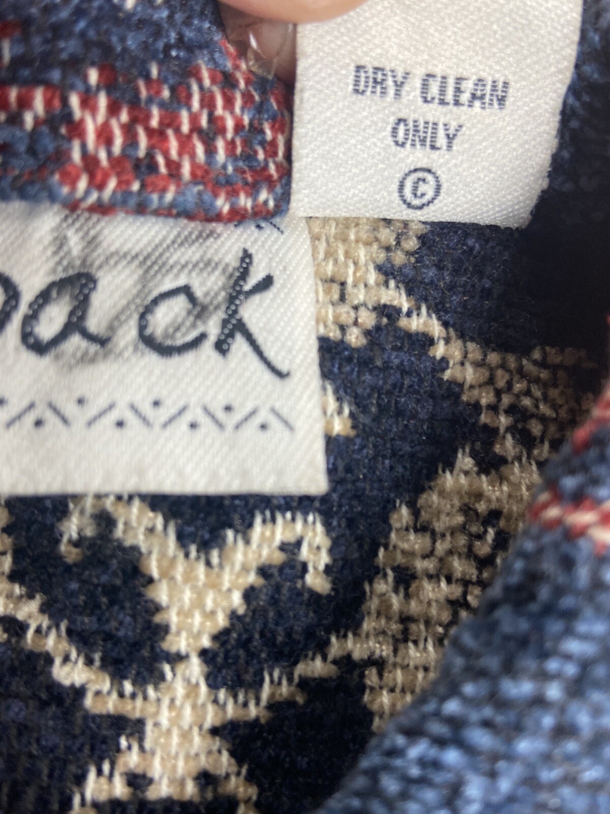 Flashback Cardigan Jacket Medium Embroidered Cera… - image 6