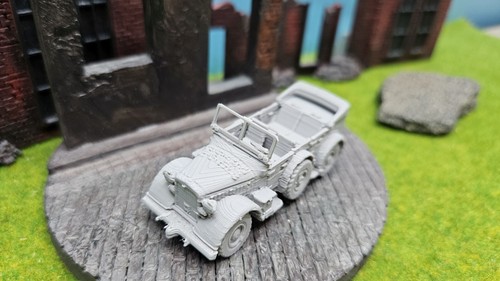 Deutscher Horch 901 Einheits-PKW der Wehrmacht WW2 Bausatz 1:87 1:72 1:56 1:48 - Picture 2 of 3