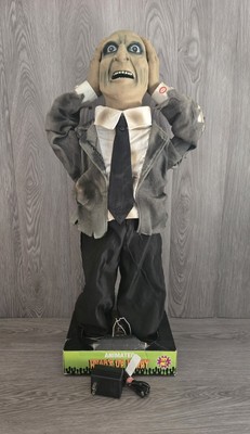 Heads Up Harry Animated Talking Halloween Prop Magic Power New Other 
