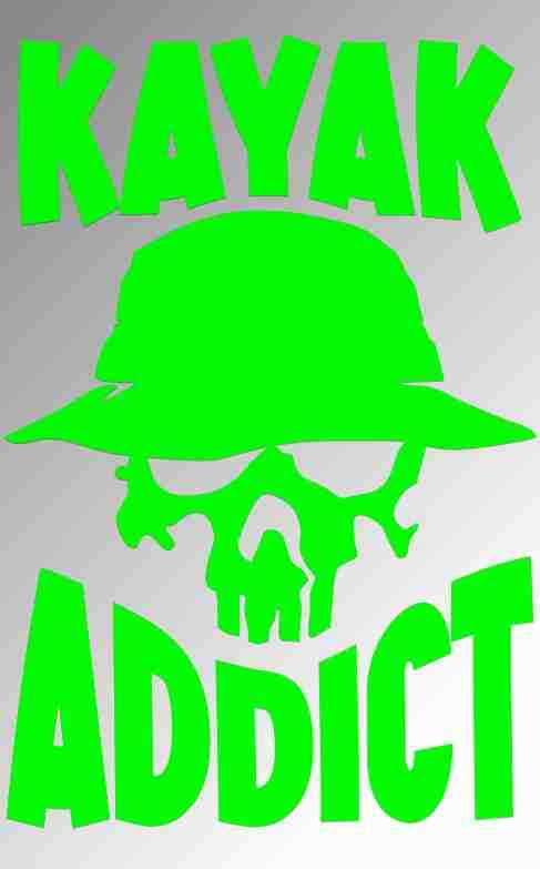 Addict Skull Vinyl Decal Sticker