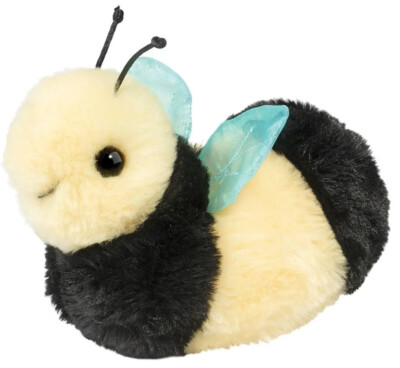 Chive 7'' Bee Douglas Plush Stuffed Animal Cuddle Toy Bug Bumble Yellow Black