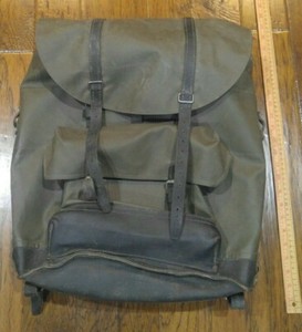 swiss rubberized rucksack