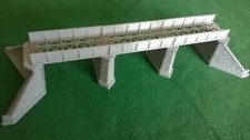 Large Girder Bridge N Gauge Model Railway Bridge Support Stonework Supports
