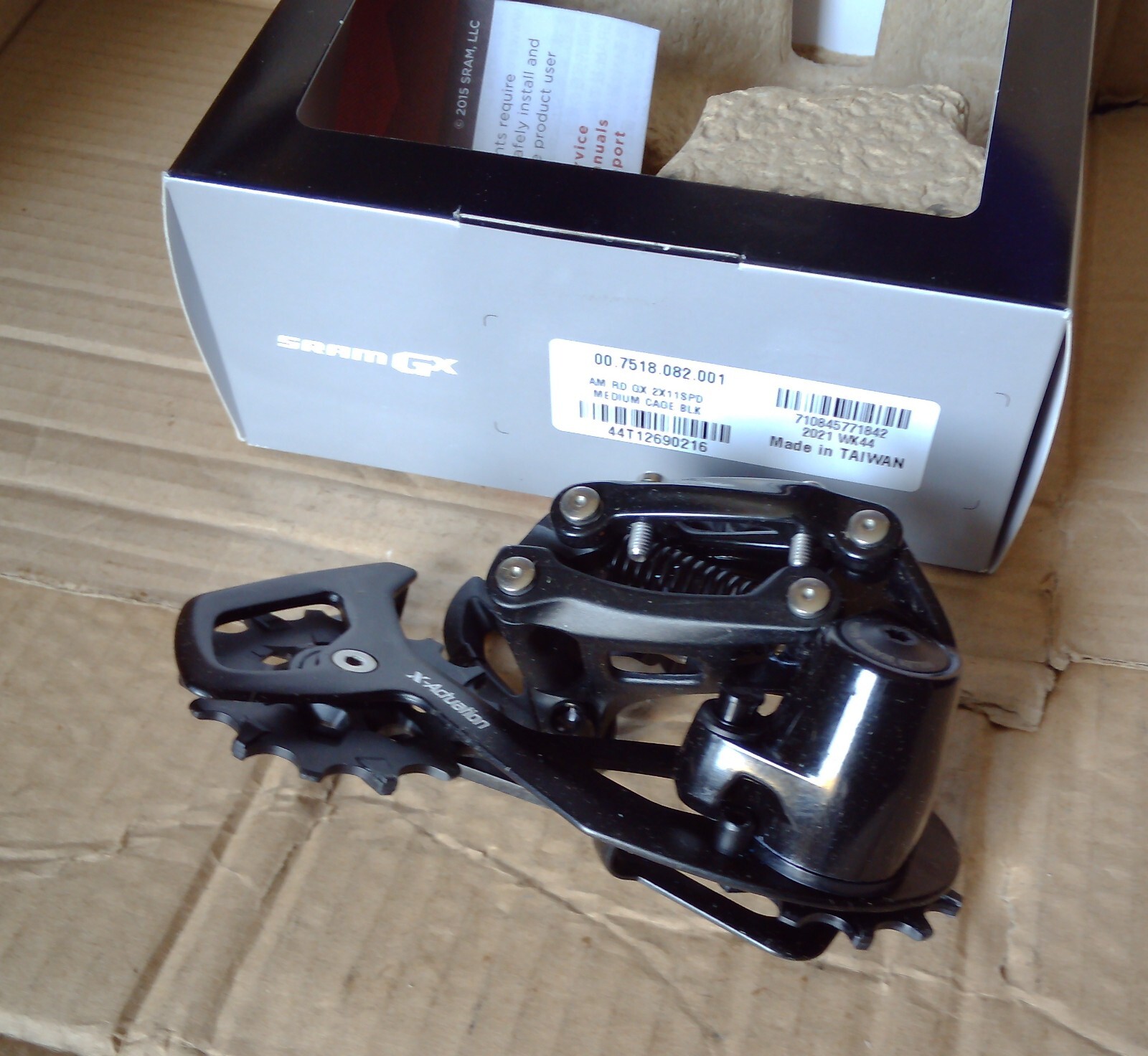 SRAM  GX 2X11 REAR DERAILLEUR 11 SPEED, MEDIUM CAGE