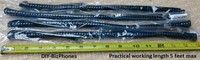 Lot Of 4 Nortel Black 9 Ft Handset Phone Cord M2008 M5008 M5208 M9316cw M9417cw Lot Of 4 Nortel Black 9 Ft Handset Phone Cord M2008 M5008 M5208 M9316cw M9417cw