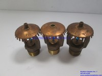 (3) Tyco Ty5151 Brass Upright Sprinkler Head Pendent 286f 3/4 Npt 141c System (3) Tyco Ty5151 Brass Upright Sprinkler Head Pendent 286f 3/4 Npt 141c System