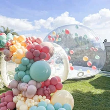 3M/4M Inflatable Bubble House Balloon Dome Bubble Tent Outdoor For Party