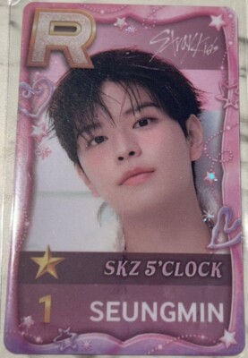 straykids SSJYP SKZ 5'clock リアルカード Stray Kids 5TH FANMEETING SKZ 5'CLOCK SSJP SUPERSTARJYPNATION