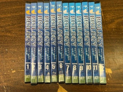 School of Tomorrow Complete set of Biology DVD's