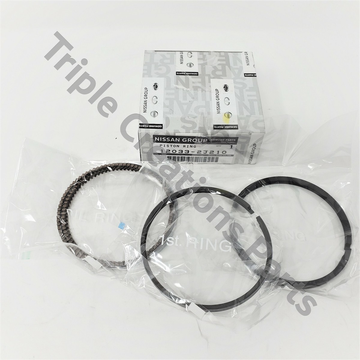 12033-2J210 Genuine Nissan Ring Set Piston 120332J210 OEM | eBay