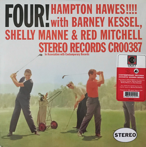 Hawes Hawes Kessel Barney Manne Shelly Mitchell Red Four! Vinyl LP 180 Grams