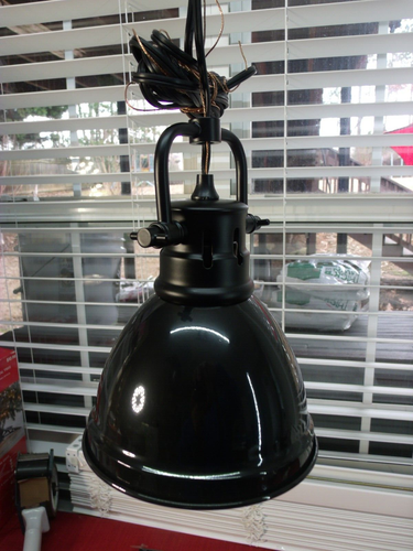 Golden Lighting 3602-M1L BLK Duncan Mini Pendant, Matte Black with Matte Black S - Picture 12 of 12
