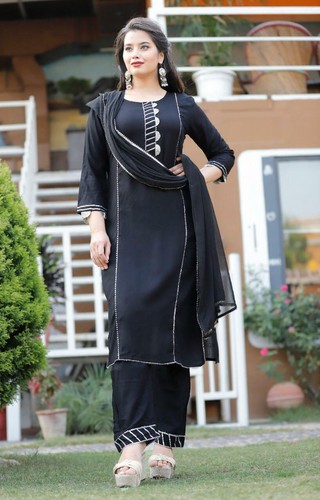 Suit Plazo Kurta Pant Top Bottom Dress 