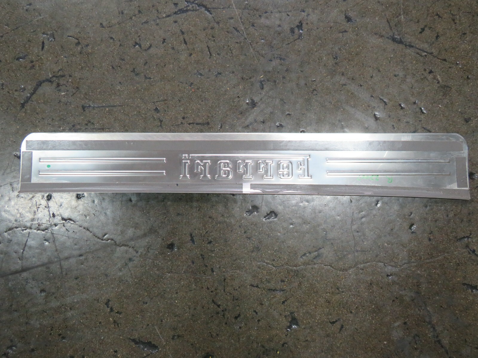Ferrari California, RH, Right, Door Step Plate, Used, P/N 69749800