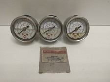 QTY 3 NEW OLD STOCK! MARSH BELLOFRAM 1.5" 40MM 0-30 PSI PRESSURE GAUGES M4042P