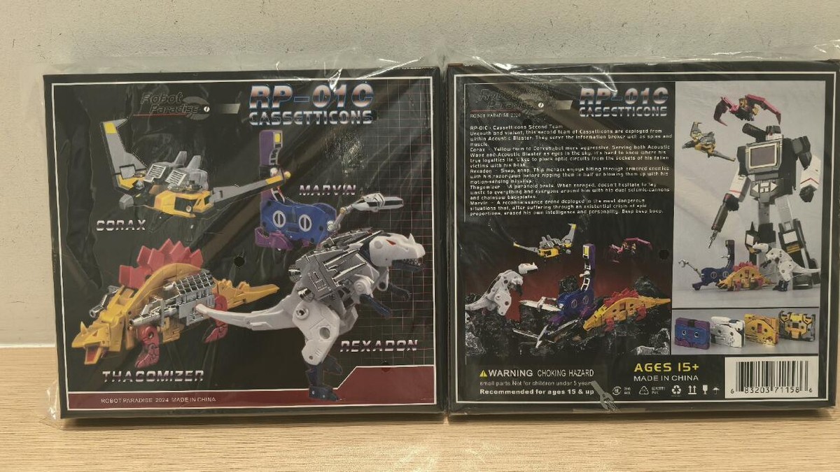 FANS TOYS RP-02 +RP-01C Acoustic Blaster Soundblaster Tape FANS TOYS RP-02 +RP-01C Acoustic Blaster Soundblaster Tape