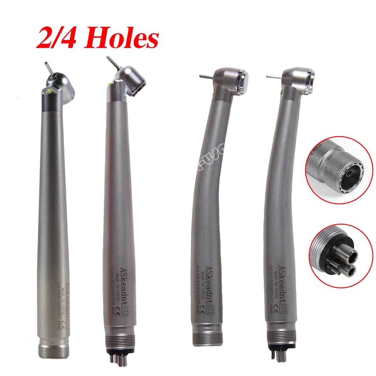 Dental Fiber Optic LED E-generator High Handpiece 45°/Big Head