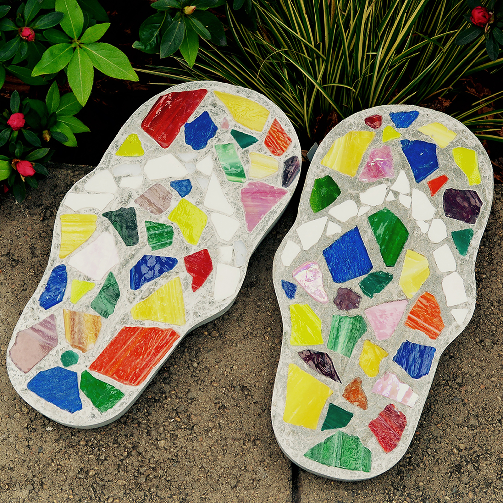 Mosiac Stepping Stone Kit Flip-Flop