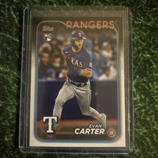 2024 Topps #280 Evan Carter RC