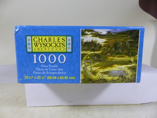 Charles Wysocki's Thousand Piece Puzzle "Olde Nantucket " 2002 - Picture 5 of 6