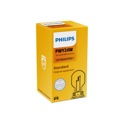 Philips SilverVisionbis zu PWY24W 24W 12V Autolampen Glühlampen Glühbirnen
