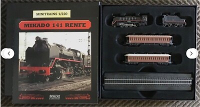 ATLAS MINITRAINS,1/220,MIKADO 141 RENFE,7165110,BOXED.TOP