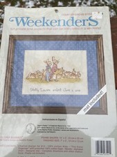 New Vintage The World Of Beatrix Potter Counted Cross Stitch The Flopsy Bunnies