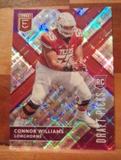 2018 Panini Elite Draft Picks Connor Williams RC #48/99 Purple Aspirations 141
