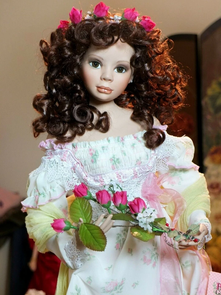 PAT DEZINSKI/RADIANT"ROSE"/GALERIAS PARADISÍACAS/NOVO/RARO/HTF/FRETE GRÁTIS 2U/INFERIOR48 - Imagem 3 de 4