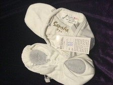 Sansha Pro Ducal White Ballet Flat Slippers Splitsole Recital New Womens 7