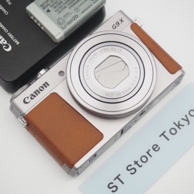 Mint] Canon PowerShot G9X Digital Comapct Camera Silver w/Charger