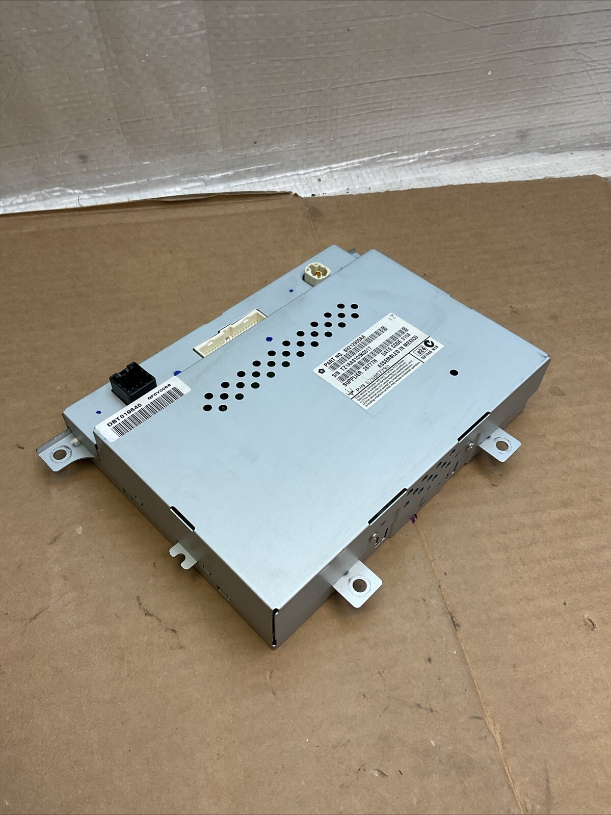 14-19 MASERATI QuattroPorte GHIBLI S FRONT DISPLAY SCREEN MEDIA HEAD UNIT OEM