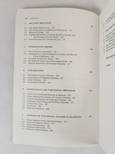 Mathematical Foundations Of Elasticity By Jerrold E. Marsden & Thomas JR Hughes - Imagen 10 de 11