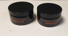 Lot 2 American Crew Matte Clay 3oz Men Hair Styling Strong Hold  Matte New