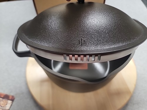 Our Place Perfect Pot 5.5 Qt. Nonstick Ceramic Pot w/Lid- CHAR -NEW - Picture 9 of 10