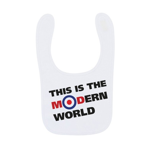 Baby's Unisex This Is The Modern World Mod BIb Scooter Niño Weller Jam - Imagen 2 de 2