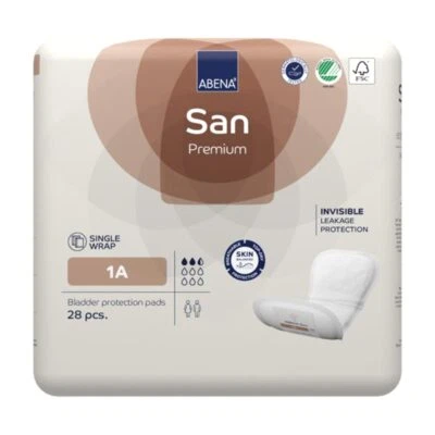 Abena San Premium 1A Inkontinenzeinlagen 336 Stück (1 Karton)