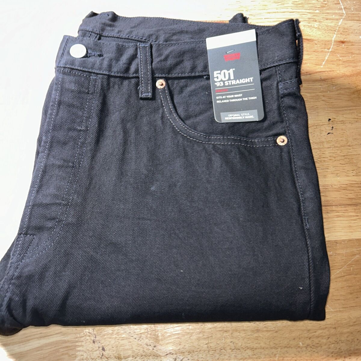 Levi's Men's 501 '93 Straight Fit Jeans Color: Punk Rock Levi's Men's 501 '93 Straight Fit Jeans Color: Punk Rock