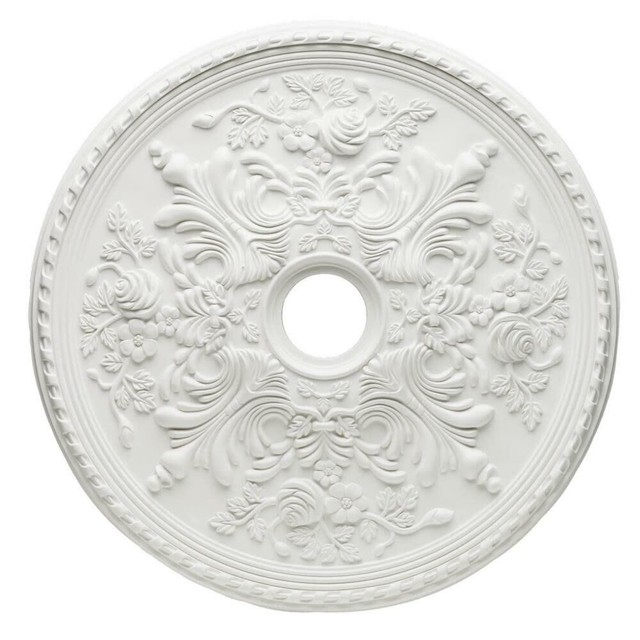 Westinghouse 7775400 White 28 Ceiling Medallion From The Cape May