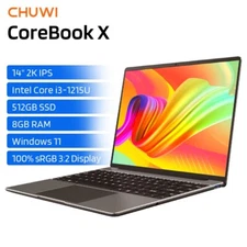 CHUWI CoreBook X 14.1'' Laptop Intel Core i5-1035 4.4GHz 16GB RAM 512GB SSD W11H