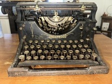 Vintage 1927 Underwood NO 5 Typewriter- Ready for restoration thumbnail