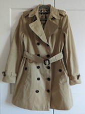 Burberry Honey Beige The Sandringham Mid Length Trench Coat Uk 12 Us 10 Rrp£1890